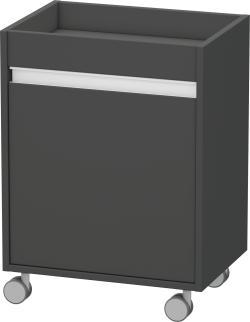 Duravit Ketho Hareketli dolap ünitesi 500 mm Grafit Mat KT2530R4949