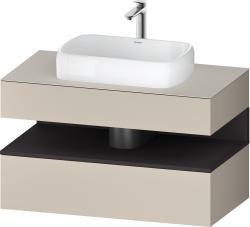 Duravit Studio F. A. Porsche Collection Asma dolap ünitesi 1000 mm Taupe Süper Mat QA4731080830010