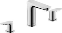 Duravit Wave 3 delikli batarya 326 mm Krom