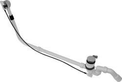 Duravit Universal Temiz su girişli sifon 440 mm Krom