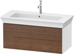 Duravit White Tulip Asma dolap ünitesi Amerikan Ceviz masif Ön yüzey: Amerikan Ceviz Ağacı Mat, Masif ağaç, Gövde: Beyaz Parlak, Boya, İç aydınlatma: Entegre WT4342077850010