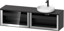 Duravit Vitrium Asma dolap ünitesi 1600 mm Parsol grey Glossy, Glass VT4793R4949001G