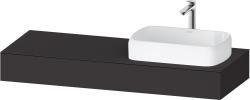 Duravit Studio F. A. Porsche Collection Tezgah 1400 mm Grafit Süper Mat QA4804080800000
