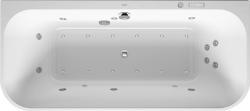 Duravit Happy D.2 Duvara tam dayalı masajlı küvet 1800 mm Beyaz (Alpin) 760318000CE1000