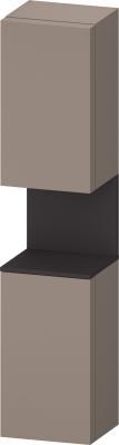 Duravit Studio F. A. Porsche Collection Boy dolabı 400 mm Bazalt Mat QA1346R80430010