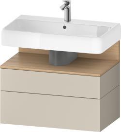 Duravit Studio F. A. Porsche Collection Asma dolap ünitesi 790 mm Taupe Süper Mat QA4394030830000