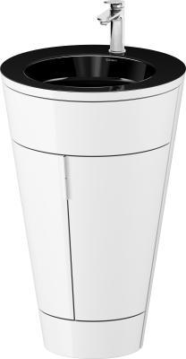 Duravit Starck 1 c-bonded yerden dolap 560 mm Beyaz (parlak) S19515O10850000