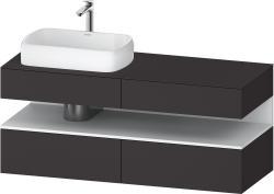 Duravit Studio F. A. Porsche Collection Asma dolap ünitesi 1400 mm Grafit Süper Mat QA4765018800000
