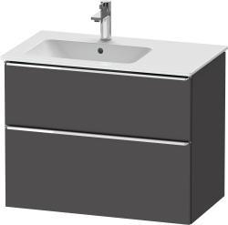 Duravit D-Neo Asma dolap ünitesi 810 mm Grafit Mat DE4366010490000