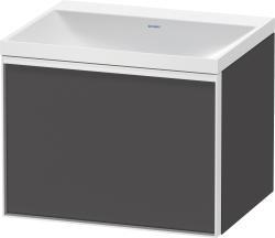Duravit Vitrium c-bonded Asma dolap 600 mm Grafit Mat VT4285N4949001W