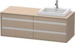 Duravit Ketho Asma dolap ünitesi 1400 mm Keten Dekor KT6757R7575