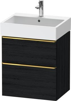 Duravit D-Neo Asma dolap ünitesi 584 mm Siyah Meşe DE4371034160000