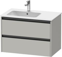 Duravit Ketho.2 Asma dolap ünitesi 810 mm Beton Gri Mat Dekor K25267007070000