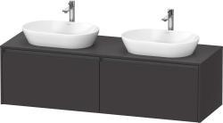 Duravit Ketho.2 Asma dolap ünitesi 1600 mm Grafit Süper Mat K24889B80800000