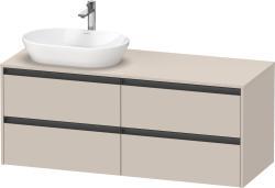 Duravit Ketho.2 Asma dolap ünitesi 1400 mm Taupe Dekoru K24898L91910000