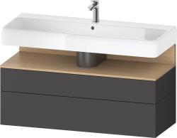 Duravit Studio F. A. Porsche Collection Asma dolap ünitesi 1190 mm Grafit Mat QA4396030490010