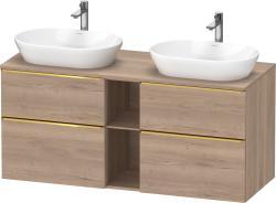 Duravit D-Neo Asma dolap ünitesi 1400 mm Marbeled Oak DE4970B34550000