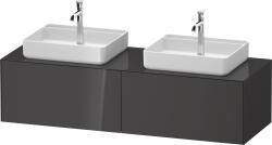 Duravit White Tulip Asma dolap ünitesi 1600 mm Grafit Parlak WT4865BH1H10000