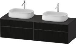 Duravit Zencha Asma dolap ünitesi 1600 mm Siyah Çizgi Yapısı ZE4825B63800000