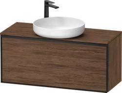 Duravit Vitrium Asma dolap ünitesi Koyu Ceviz Dekor Ceviz ağacı koyu Mat Dekor, Kulp Grafit, İç aydınlatma: Entegre VT478102121001G