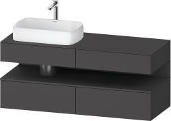 Duravit Studio F. A. Porsche Collection Asma dolap ünitesi 1400 mm Grafit Mat QA4765049490000