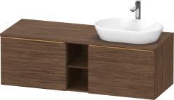 Duravit D-Neo Asma dolap ünitesi 1400 mm Koyu Ceviz Dekor DE4950R04210000