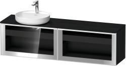 Duravit Vitrium Asma dolap ünitesi 1600 mm Parsol grey Glossy, Glass VT4793L1616000W