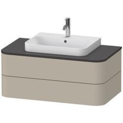 Duravit Happy D.2 Asma dolap ünitesi Taupe Saten Mat Lake Taupe İpeksi mat Boya, İç aydınlatma: Entegre HP4971060600010