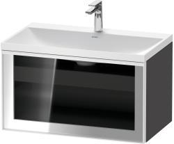 Duravit Vitrium c-bonded Asma dolap 800 mm Parsol grey Glossy, Glass VT4296O4949001W