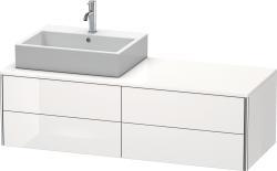Duravit XSquare Asma dolap ünitesi 1400 mm Beyaz (parlak) XS4913L2222