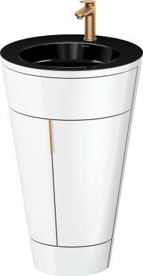 Duravit Starck 1 c-bonded yerden dolap 560 mm Beyaz (parlak) S19515O04850000
