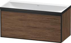 Duravit Vitrium c-bonded Asma dolap 1000 mm Koyu Ceviz Dekor VT4287N2121001G