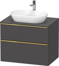 Duravit D-Neo Asma dolap ünitesi 800 mm Grafit Mat DE4967034490000