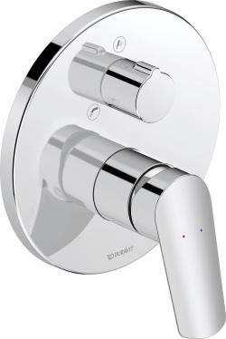 Duravit No.1 Ankastre küvet bataryası 170 mm Krom N15210018010