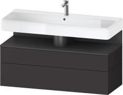 Duravit Studio F. A. Porsche Collection Asma dolap ünitesi 1190 mm Grafit Süper Mat QA4396049800010