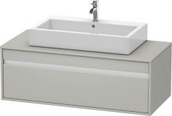 Duravit Ketho Asma dolap ünitesi 1200 mm Beton Gri Mat Dekor KT669600707