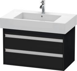 Duravit Ketho Asma dolap ünitesi 800 mm Siyah Meşe KT664001616