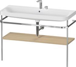 Duravit Happy D.2 c-shape Metal lavabo konsolu 1175 mm Akdeniz Meşesi Gerçek ahşap kaplama HP4839E71710000