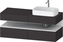 Duravit Studio F. A. Porsche Collection Asma dolap ünitesi 1400 mm Grafit Süper Mat QA4766018800010