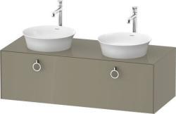Duravit White Tulip Asma dolap ünitesi Taş Grisi Parlak Gri (Taş) Parlak Boya, İç aydınlatma: Entegre WT4983BH2H20010