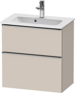 Duravit D-Neo Asma dolap ünitesi Taupe Dekoru Taupe Mat Dekor, Kulp Paslanmaz çelik DE4368070910000
