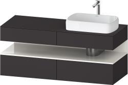 Duravit Studio F. A. Porsche Collection Asma dolap ünitesi 1400 mm Grafit Süper Mat QA4766022800000