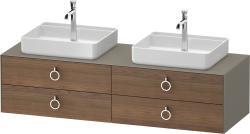 Duravit White Tulip Asma dolap ünitesi 1600 mm Amerikan Ceviz masif WT4996B77920010