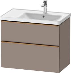 Duravit D-Neo Asma dolap ünitesi 784 mm Bazalt Mat DE4358004430000