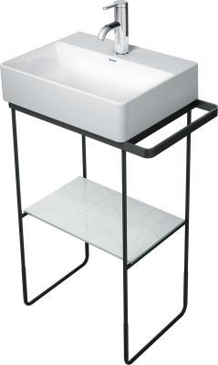 Duravit DuraSquare Metal konsol 516 mm Siyah Mat 0031094600