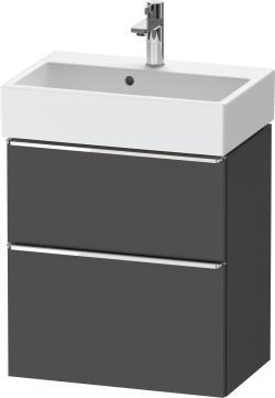 Duravit D-Neo Asma dolap ünitesi 584 mm Grafit Mat DE4329010490000