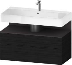 Duravit Studio F. A. Porsche Collection Asma dolap ünitesi 990 mm Siyah Meşe QA4395080160010