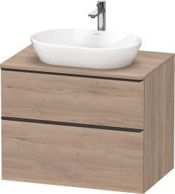 Duravit D-Neo Asma dolap ünitesi 800 mm Marbeled Oak DE49670BD550000