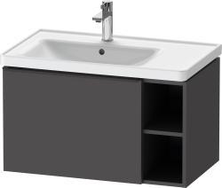 Duravit D-Neo Asma dolap ünitesi 784 mm Grafit Mat DE42580BD490000