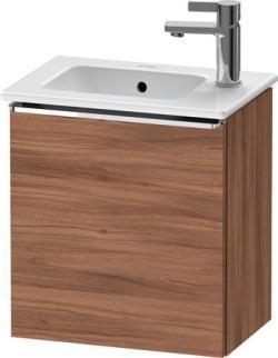 Duravit D-Neo Asma dolap ünitesi Doğal Ceviz ağacı Mat Dekor, Kulp Krom DE4259L10790000